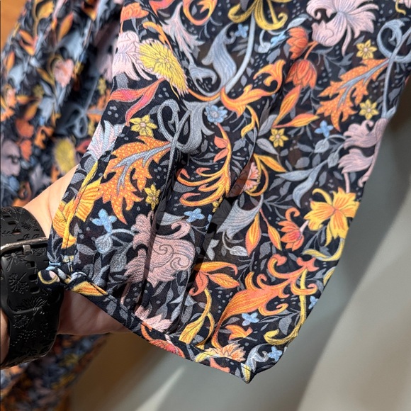 CJ Banks Vibrant Long Sleeve Floral Dress - Picture 5 of 10